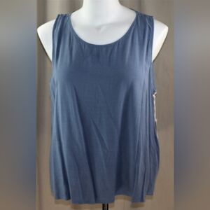 a.n.a Women's Slate Blue Tank Top